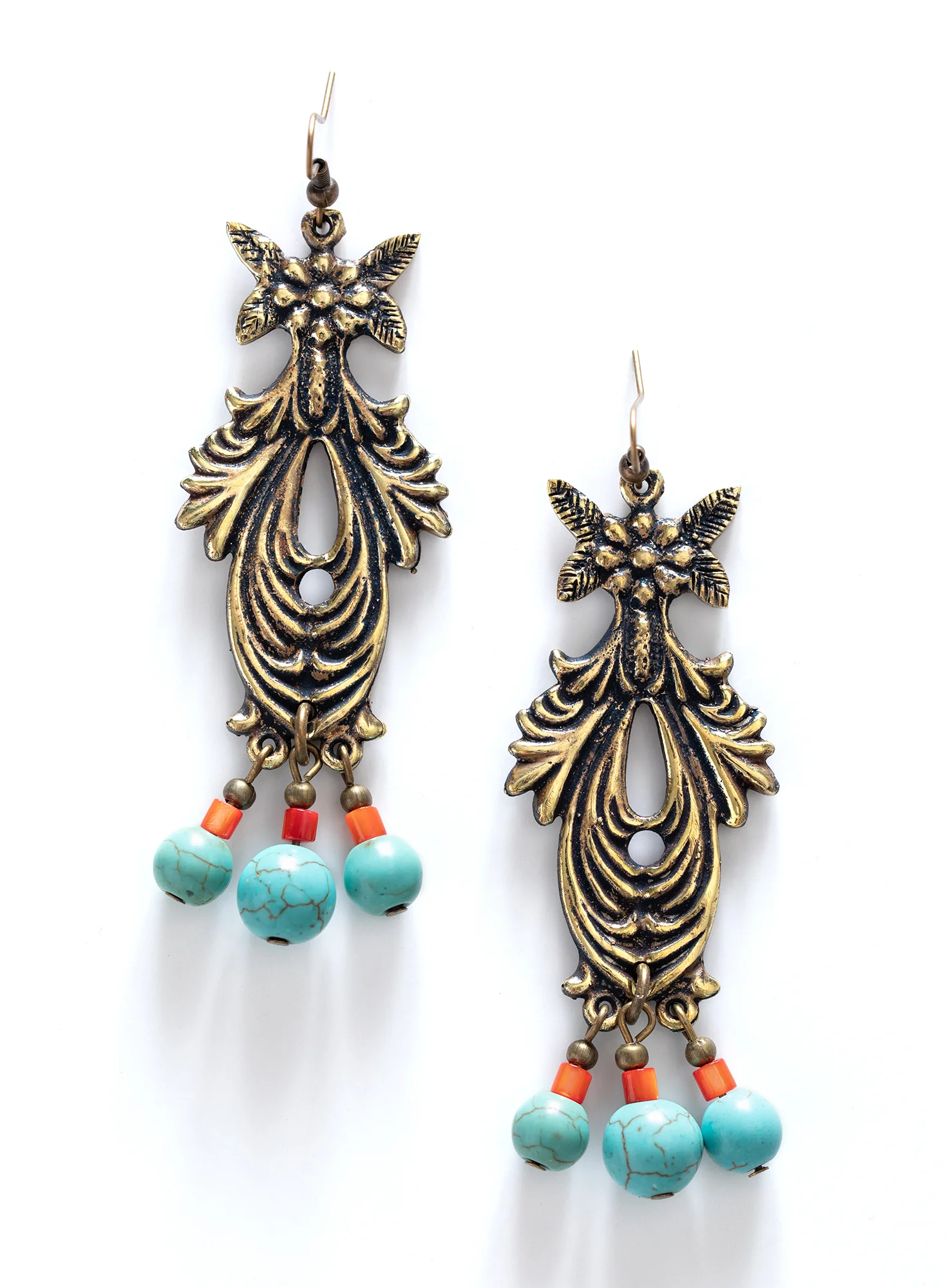 Beaded Botany Earrings