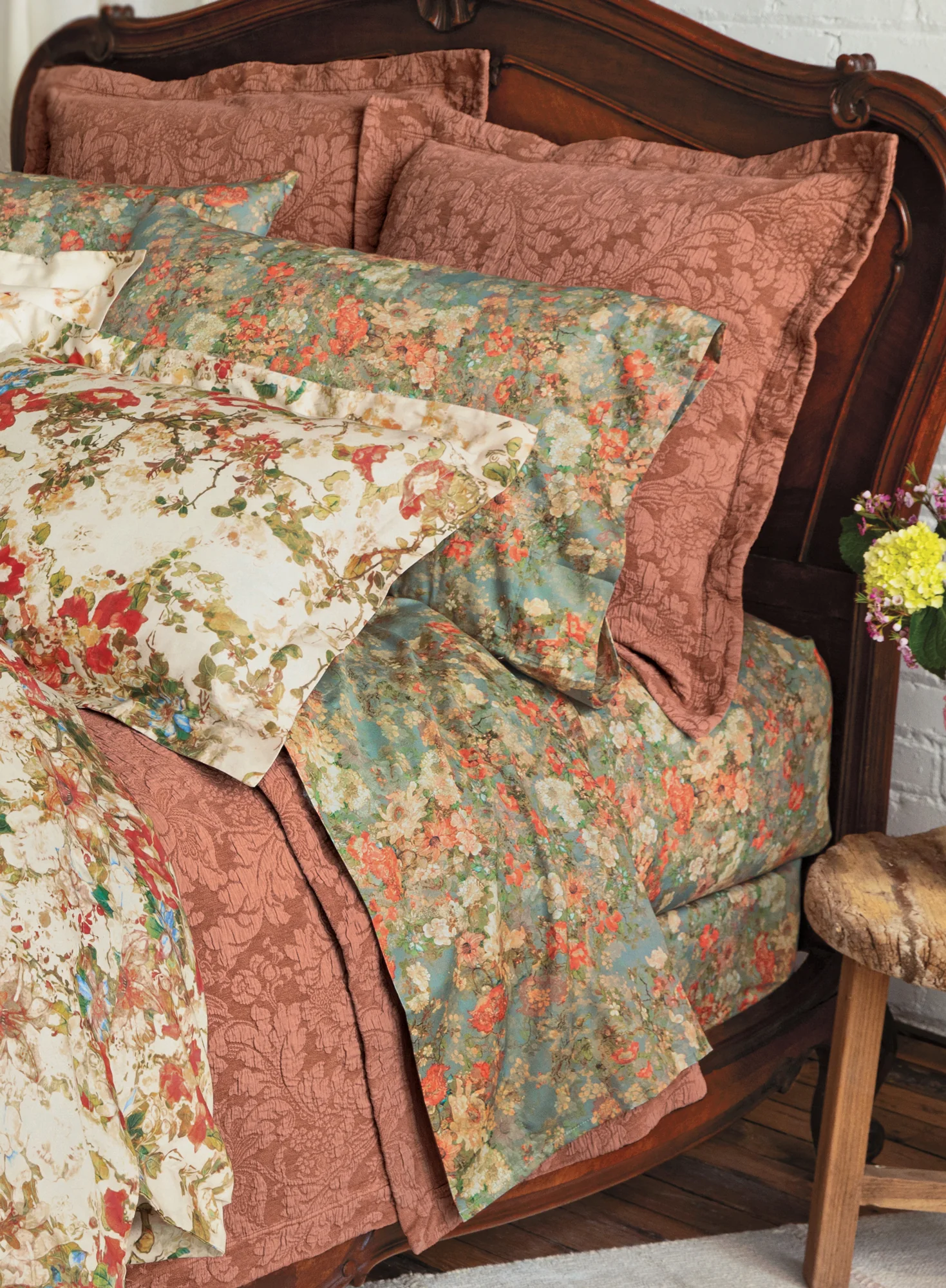 Dusk Hokkaido Flower Sheet Set