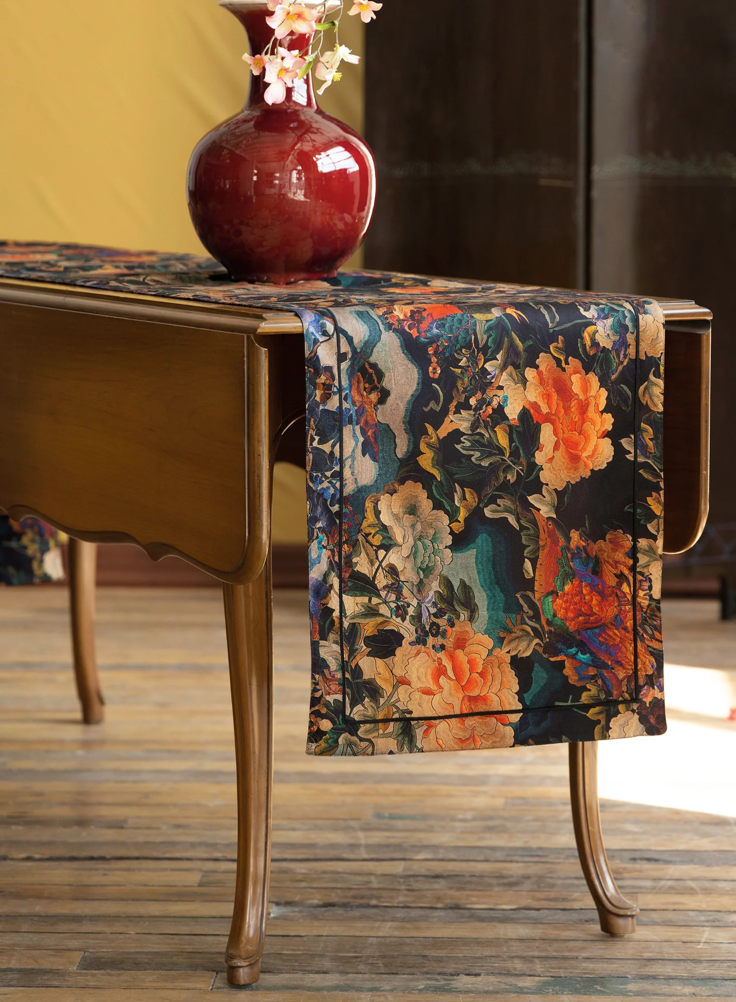 Dynasty Floral Table Runner
