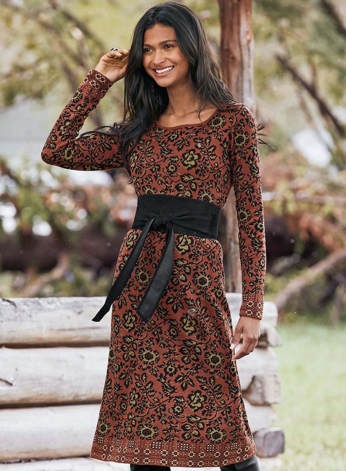 Folk Flower Dress