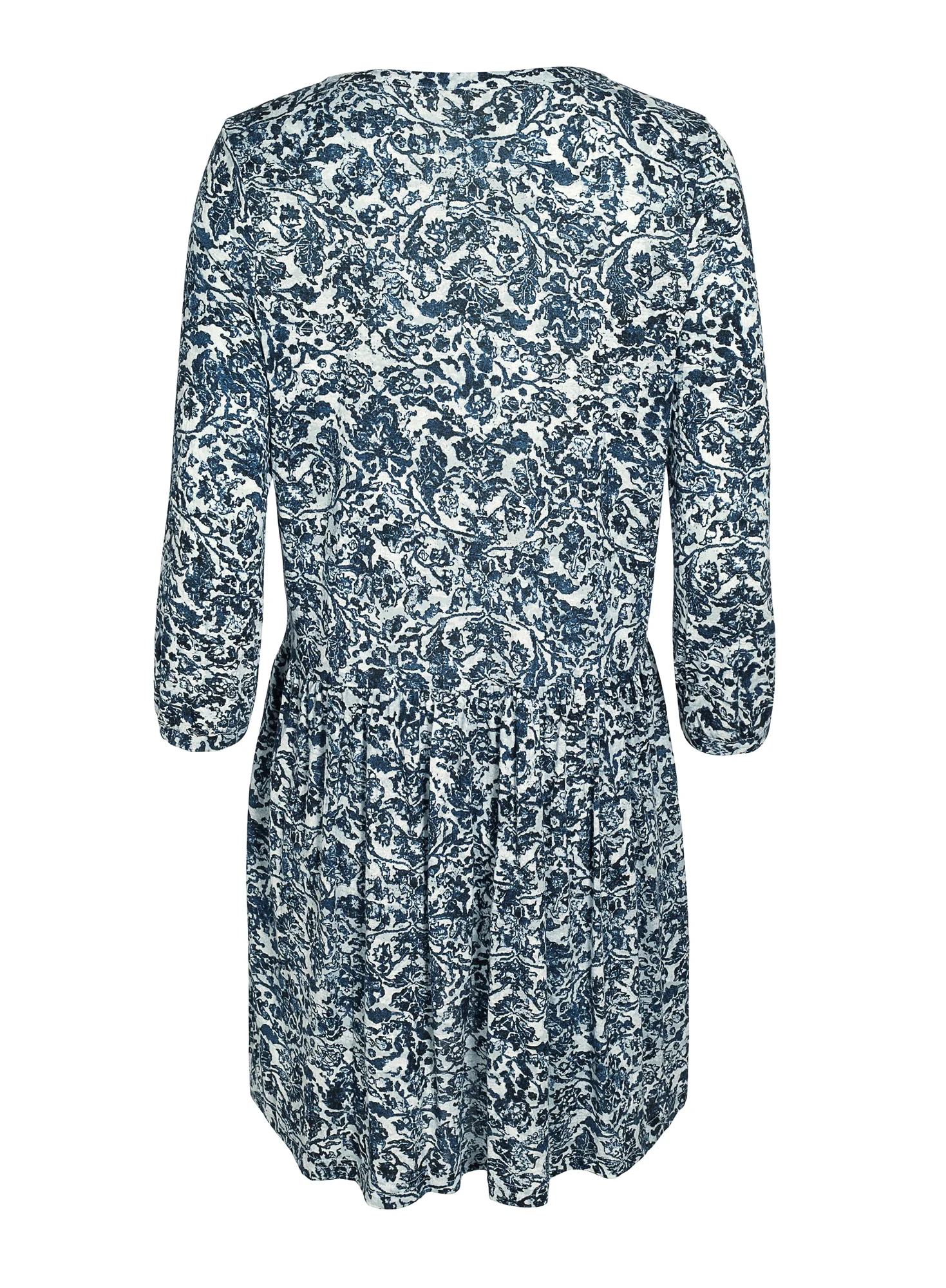 Indigo Floral Tunic - Image 4