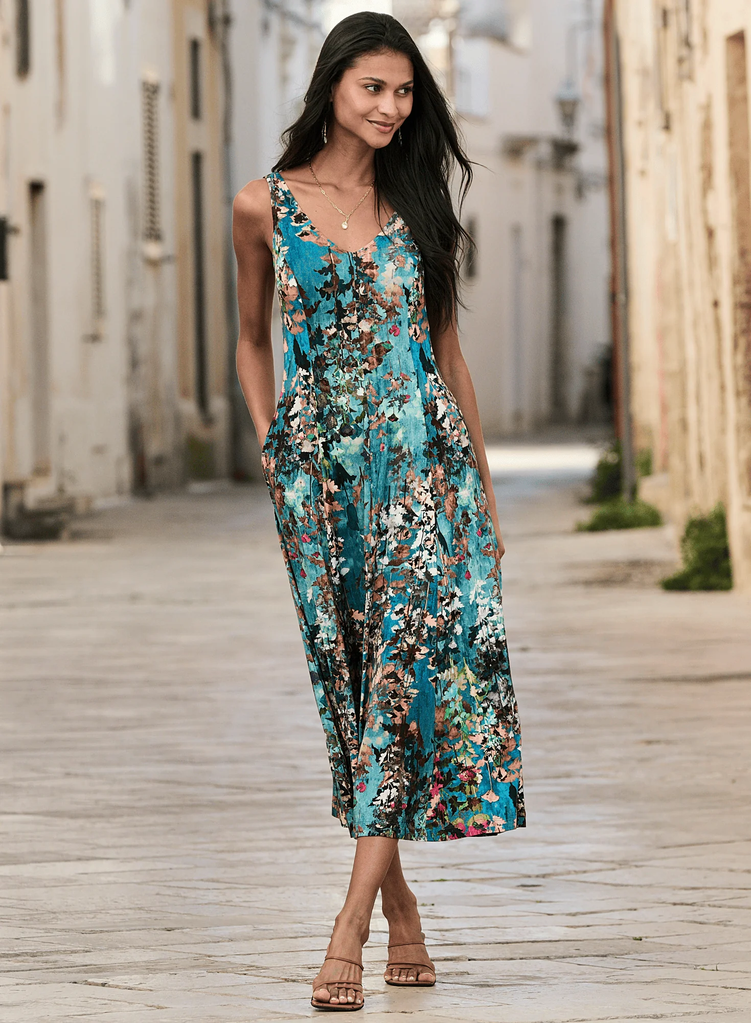 Island Poppies Dress - Image 4
