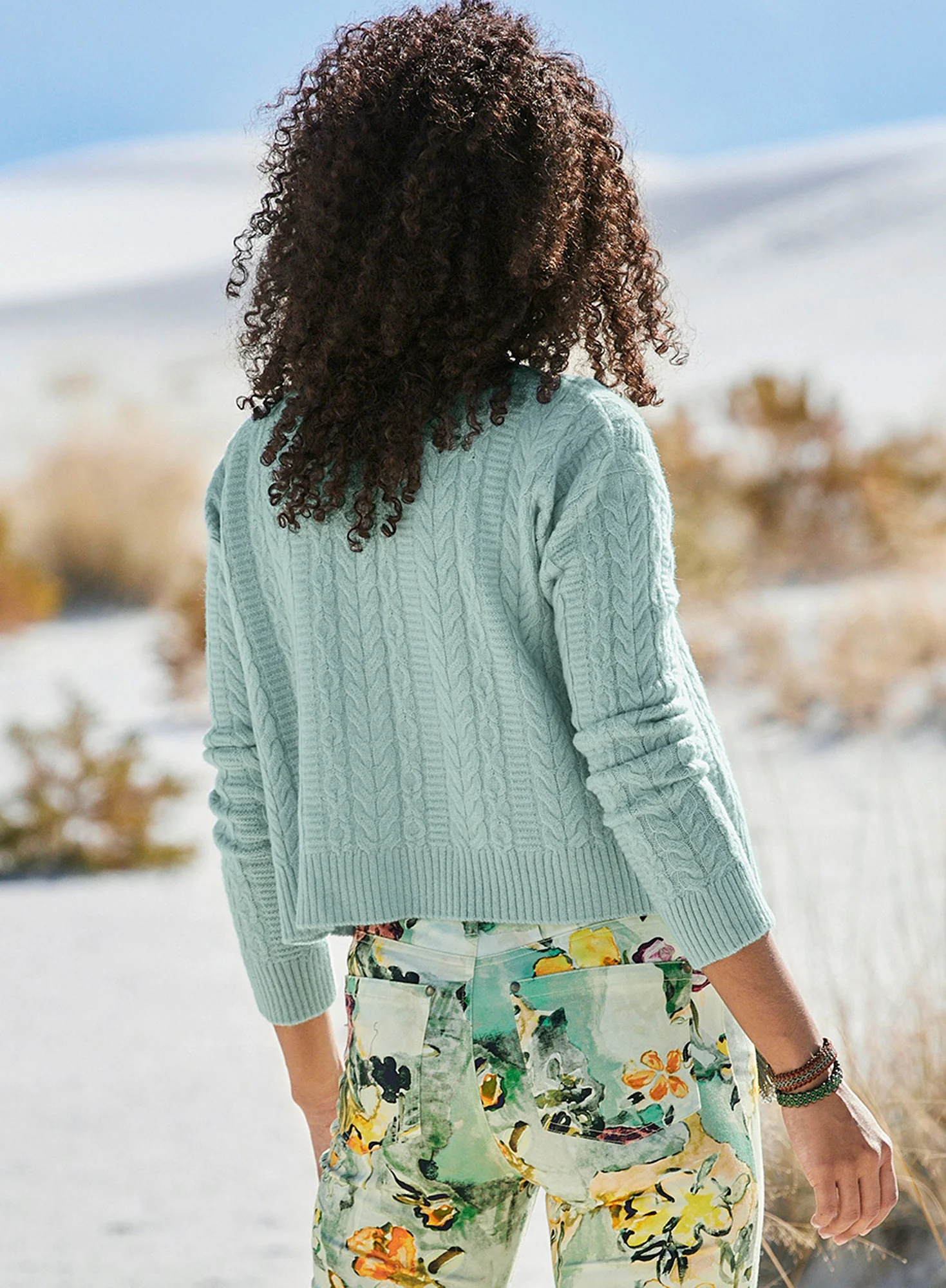 Luxe Cable Cardigan - Image 2