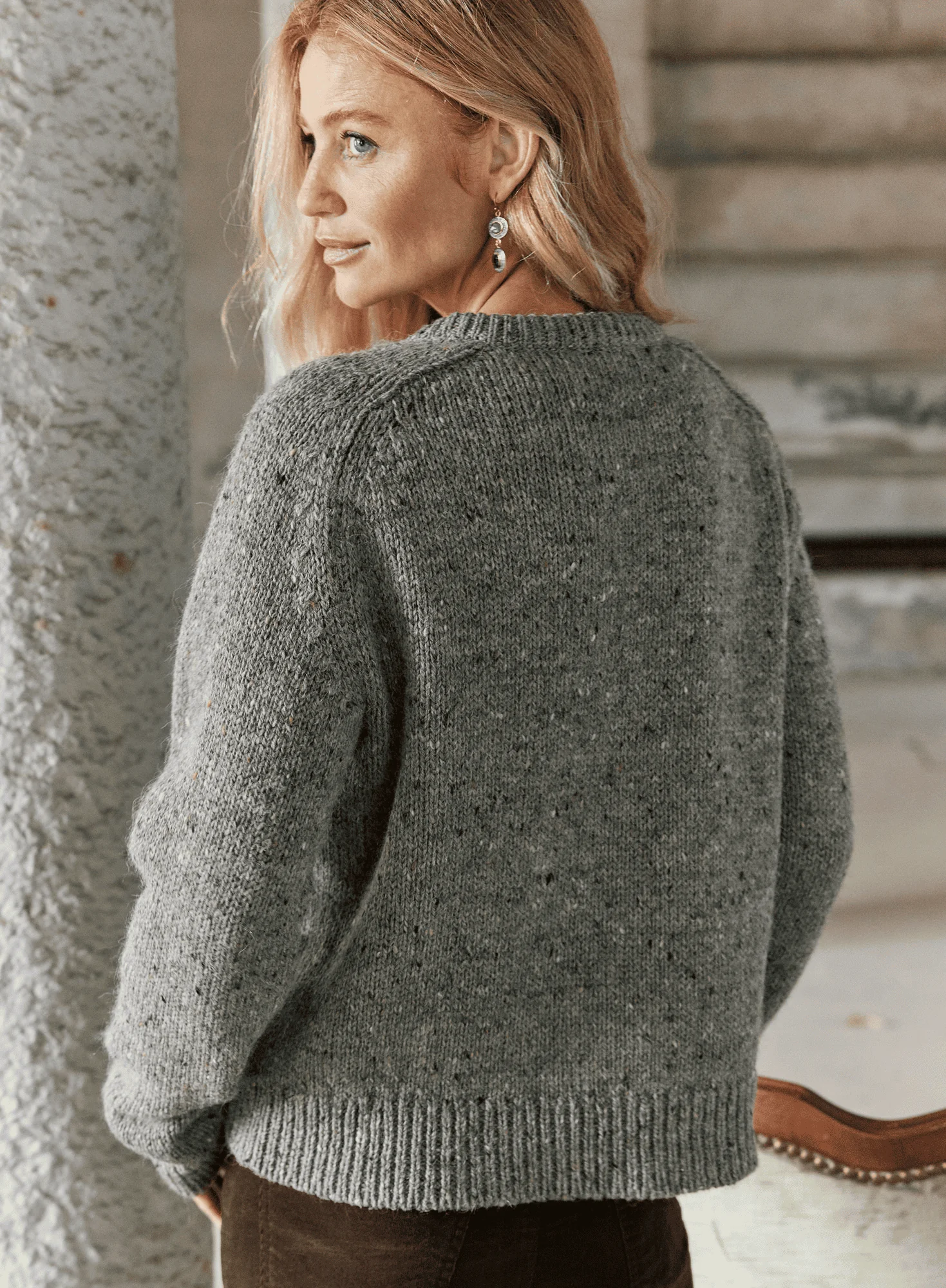 Luxe Donegal Sweatshirt - Image 2