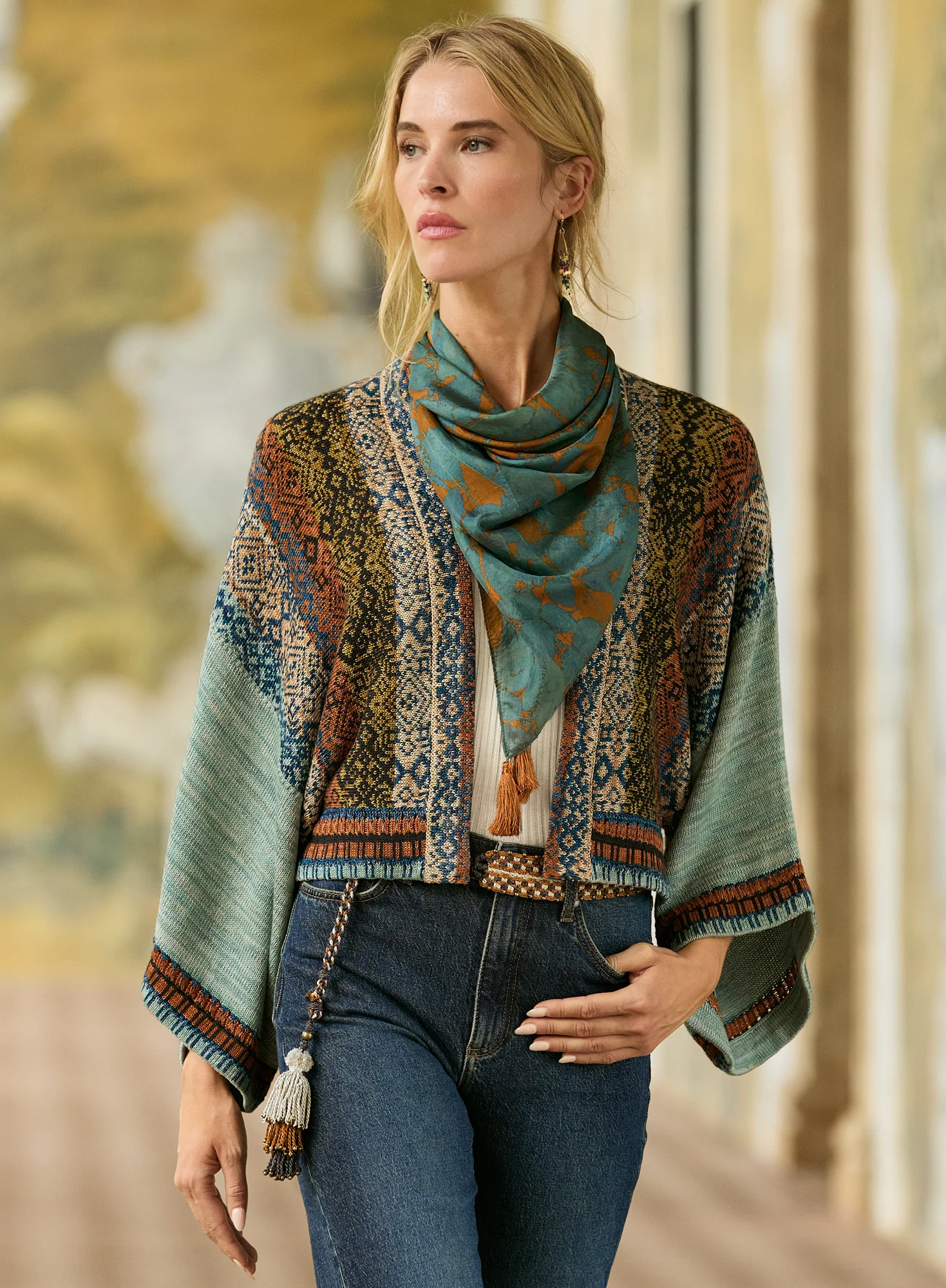 Nantes Tassel Scarf - Image 5