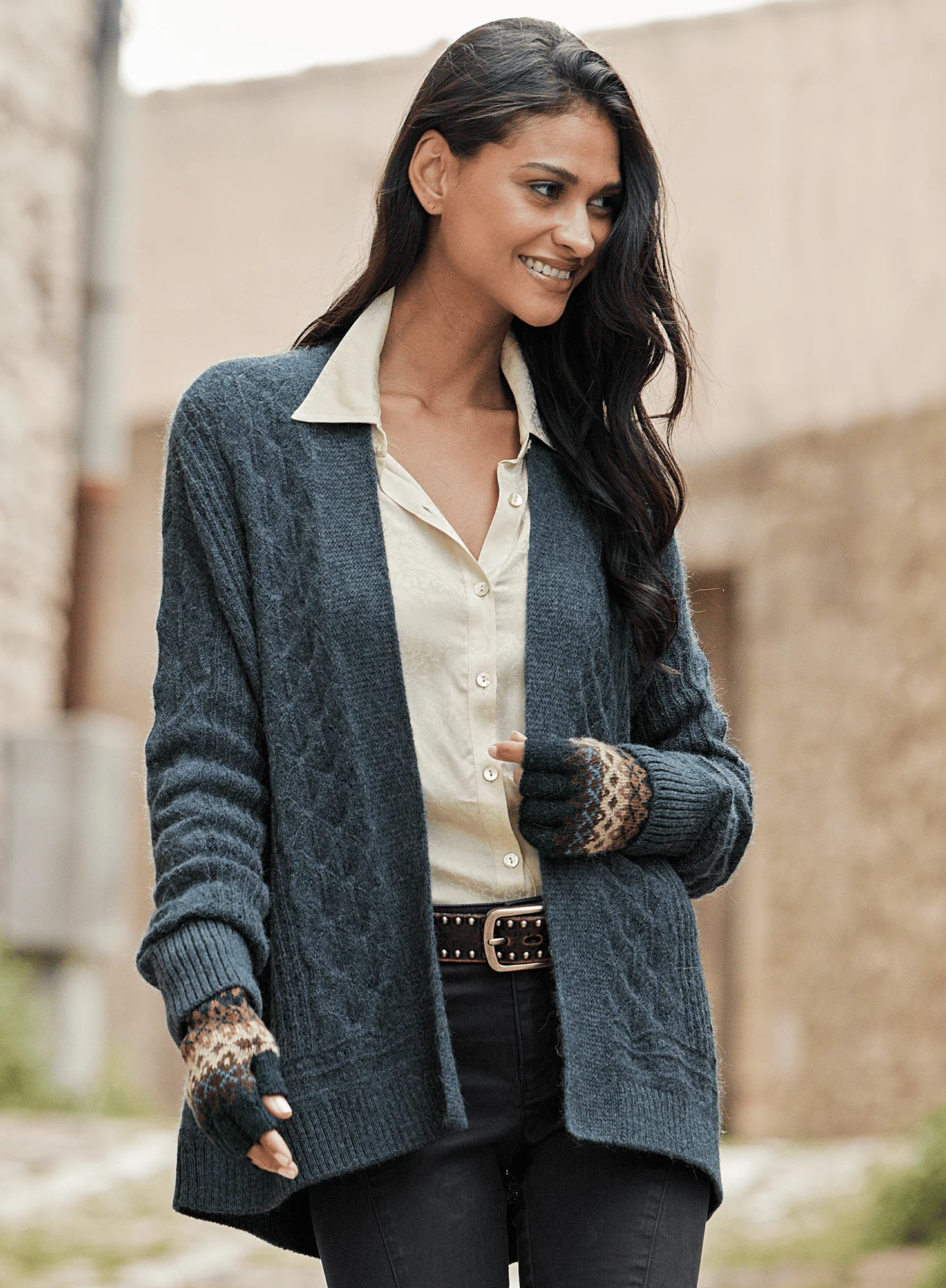 Norse Island Fingerless Gloves - Image 4