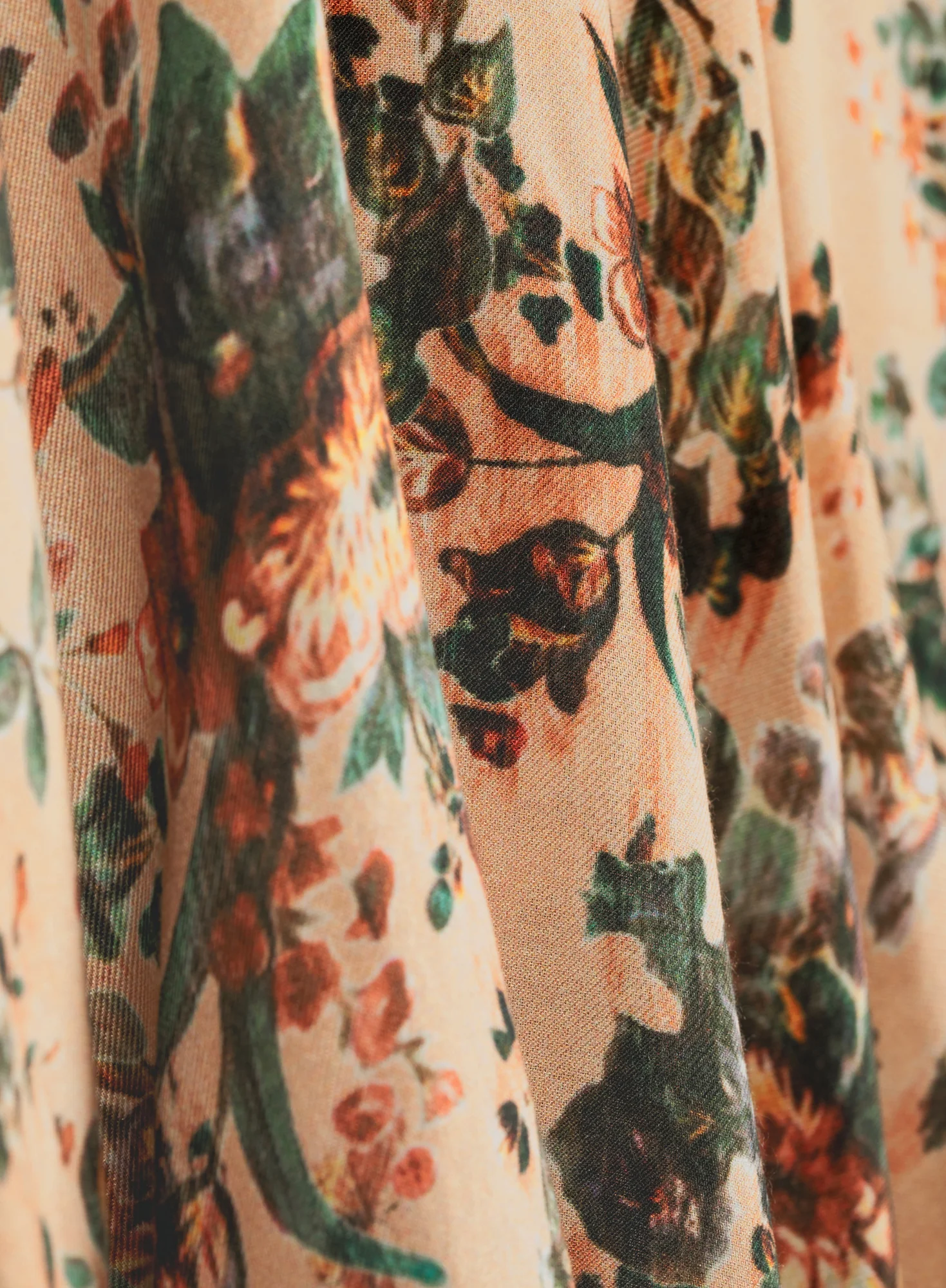 Painted Roses Skirt - Image 3