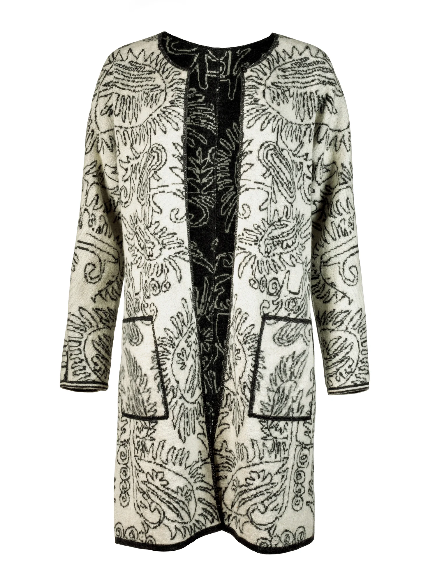Paracas Reversible Knit Coat - Image 3
