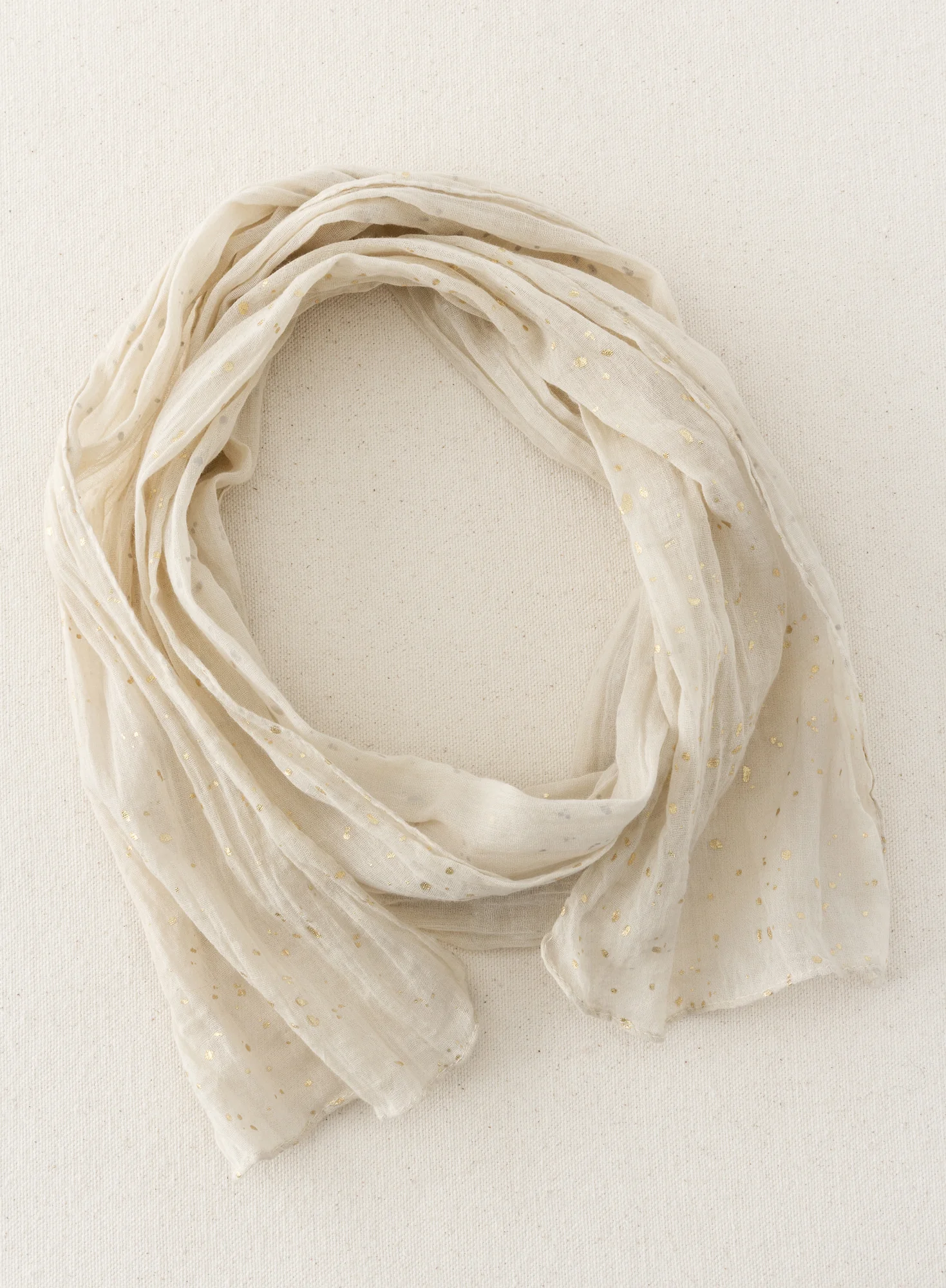 Speckled Skinny Scarf