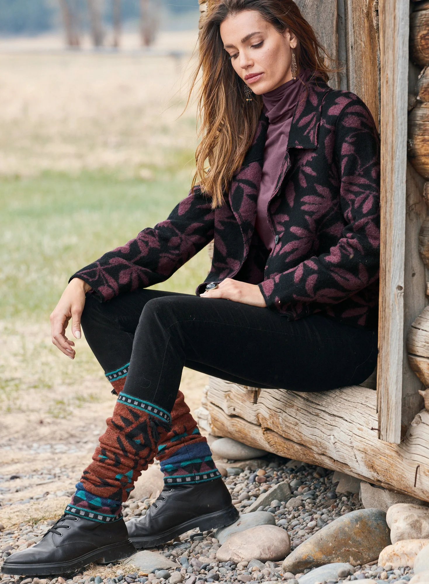 Treillage Knit Jacket - Image 5