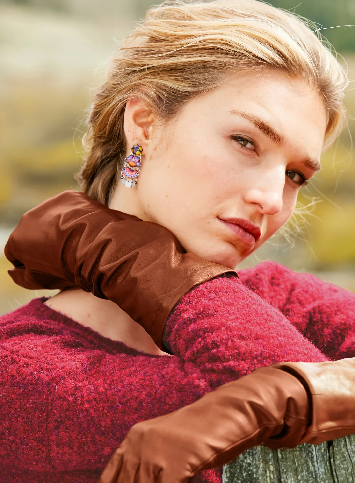 Vercelli Leather Gloves - Image 2