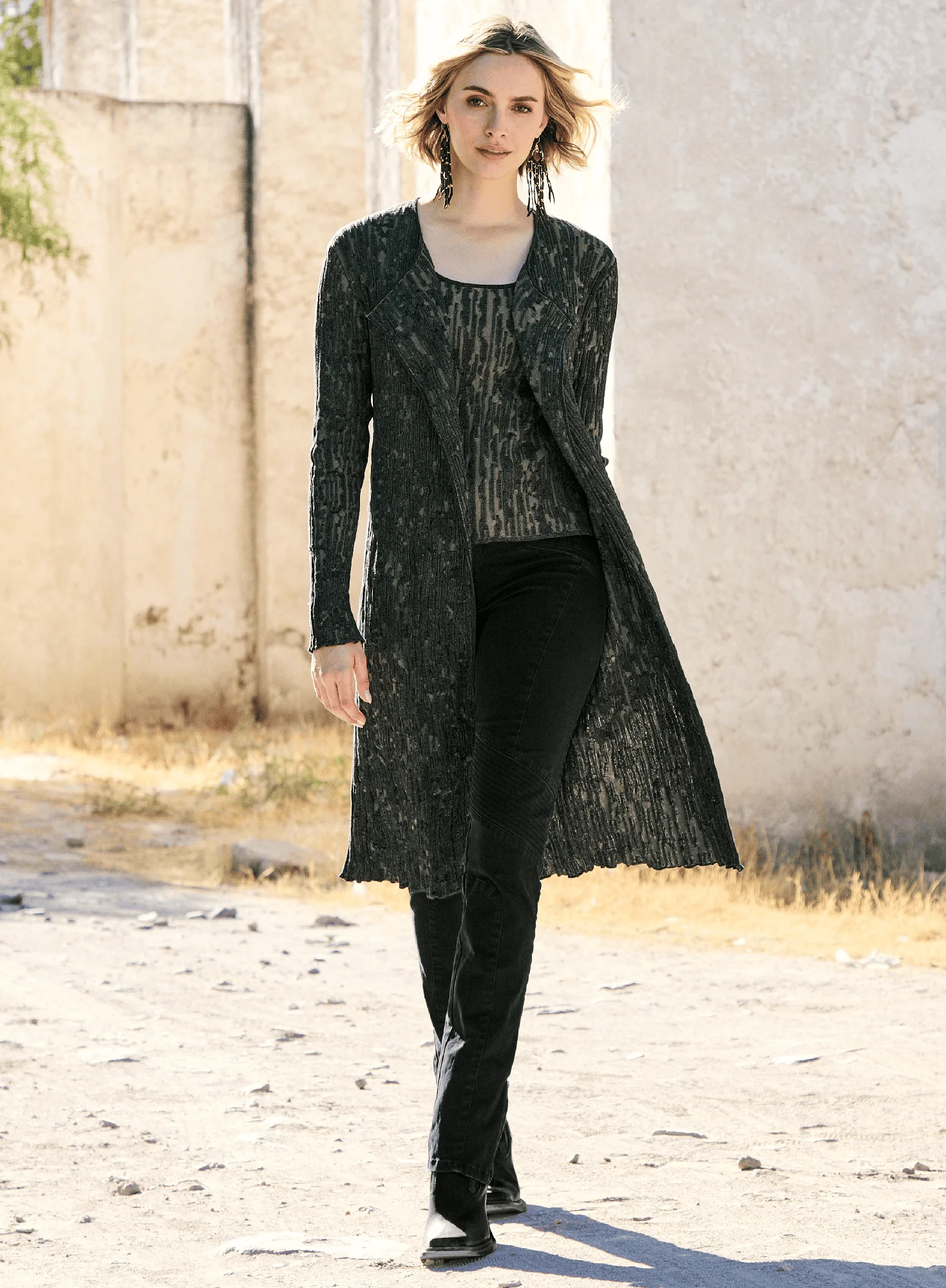 Weathered Bark Cardigan - Image 4
